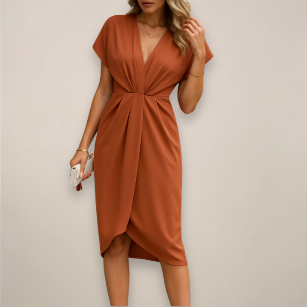 Aubrey | Women’s V-Neck Wrap Dress Style