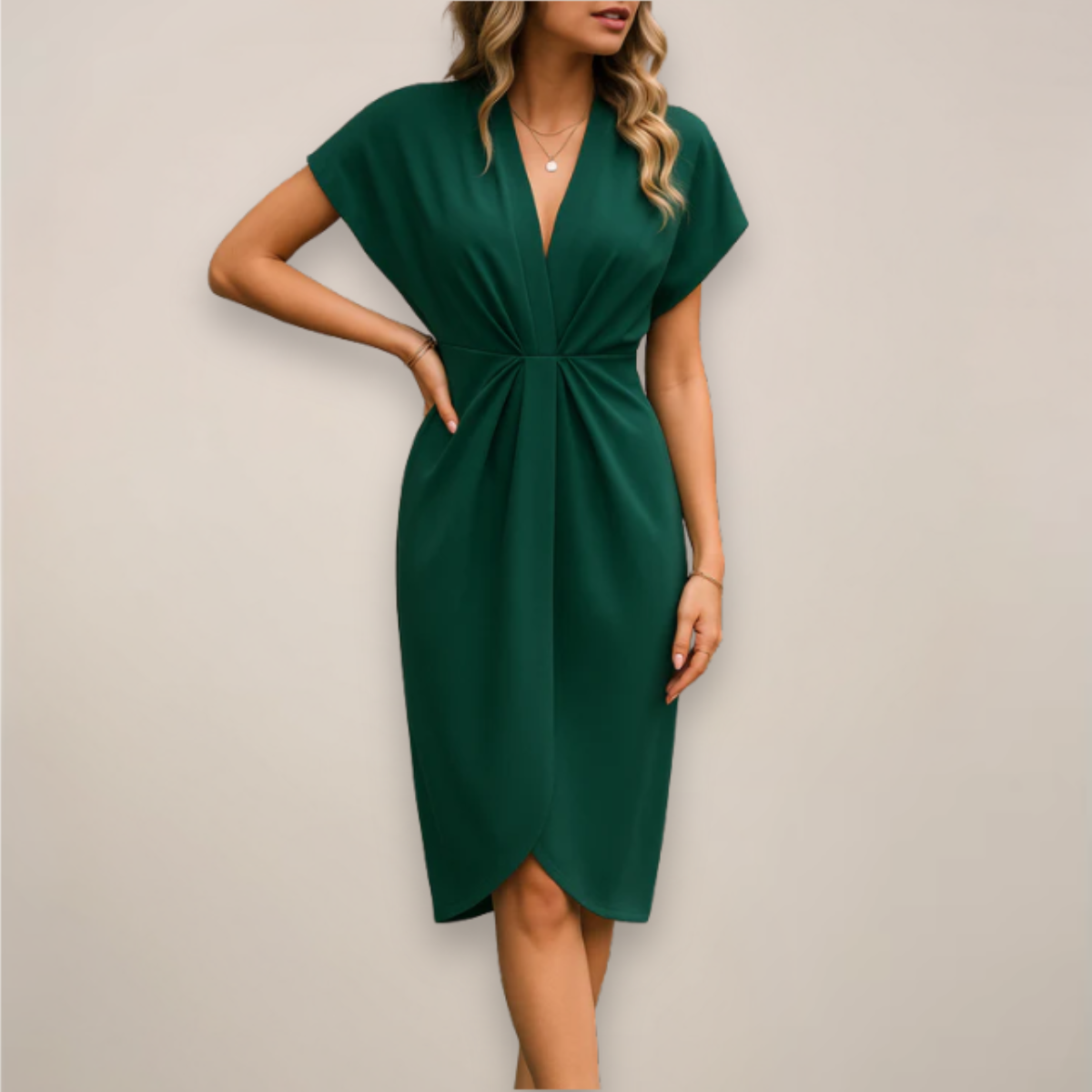 Aubrey | Women’s V-Neck Wrap Dress Style