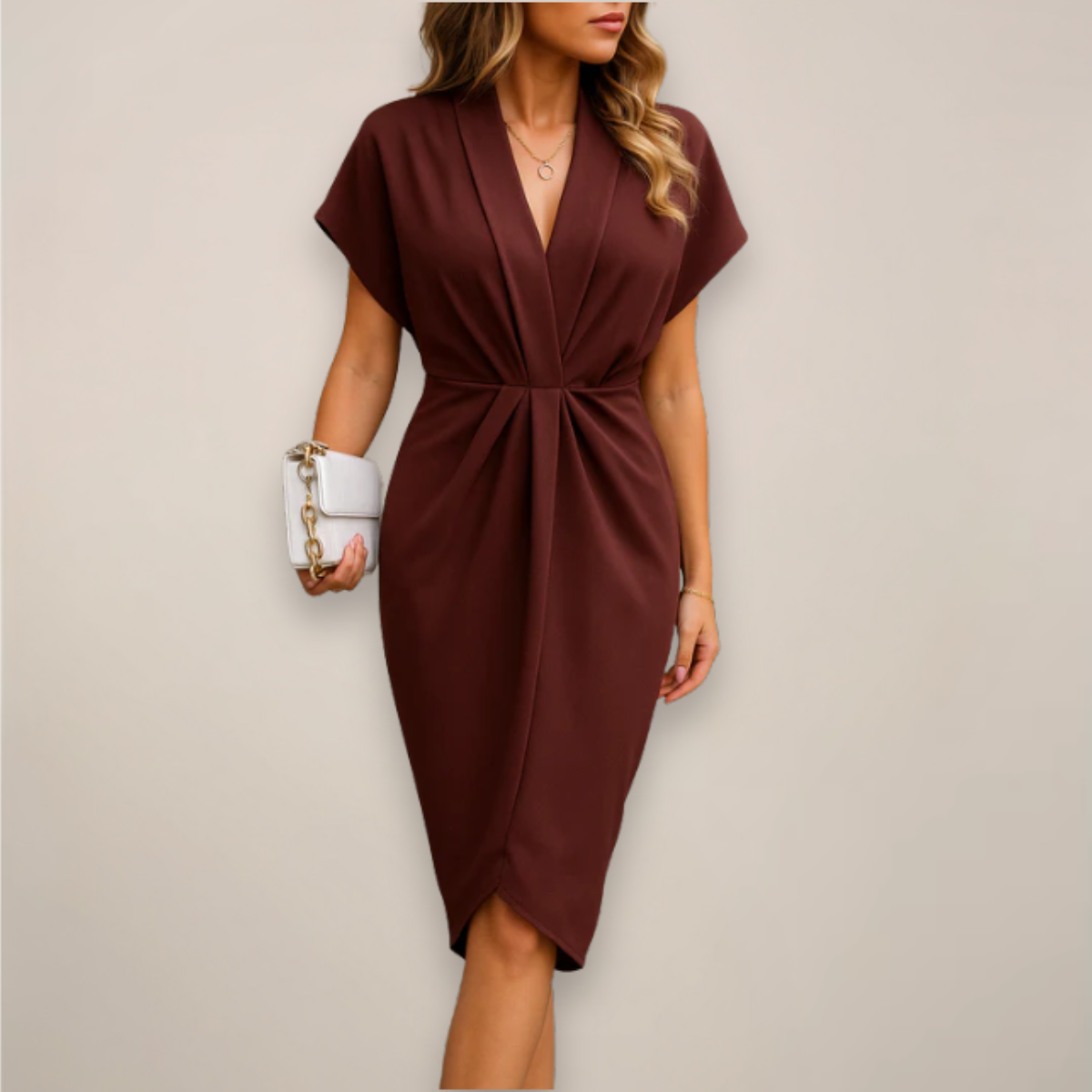 Aubrey | Women’s V-Neck Wrap Dress Style