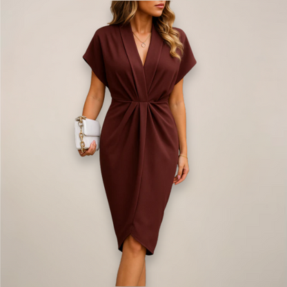 Aubrey | Women’s V-Neck Wrap Dress Style