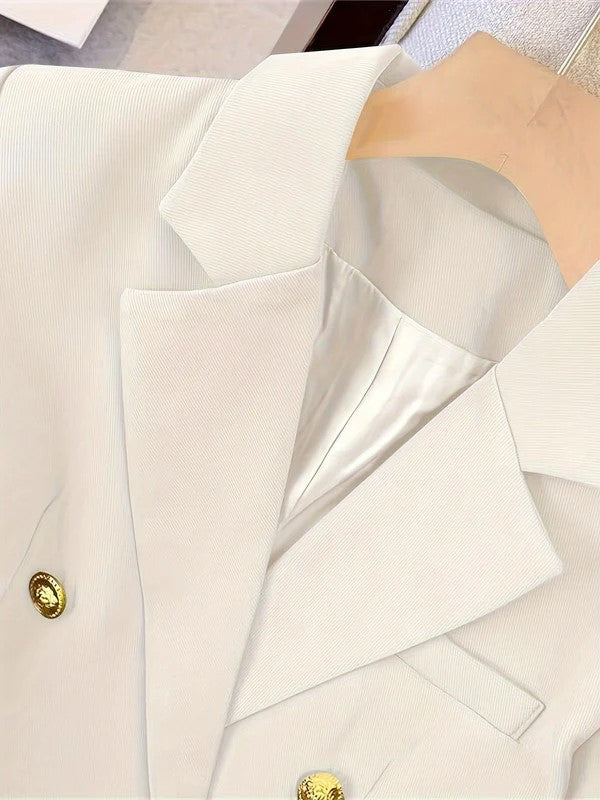 Virellia | Women’s Tailored Double Breasted Blazer Jacket