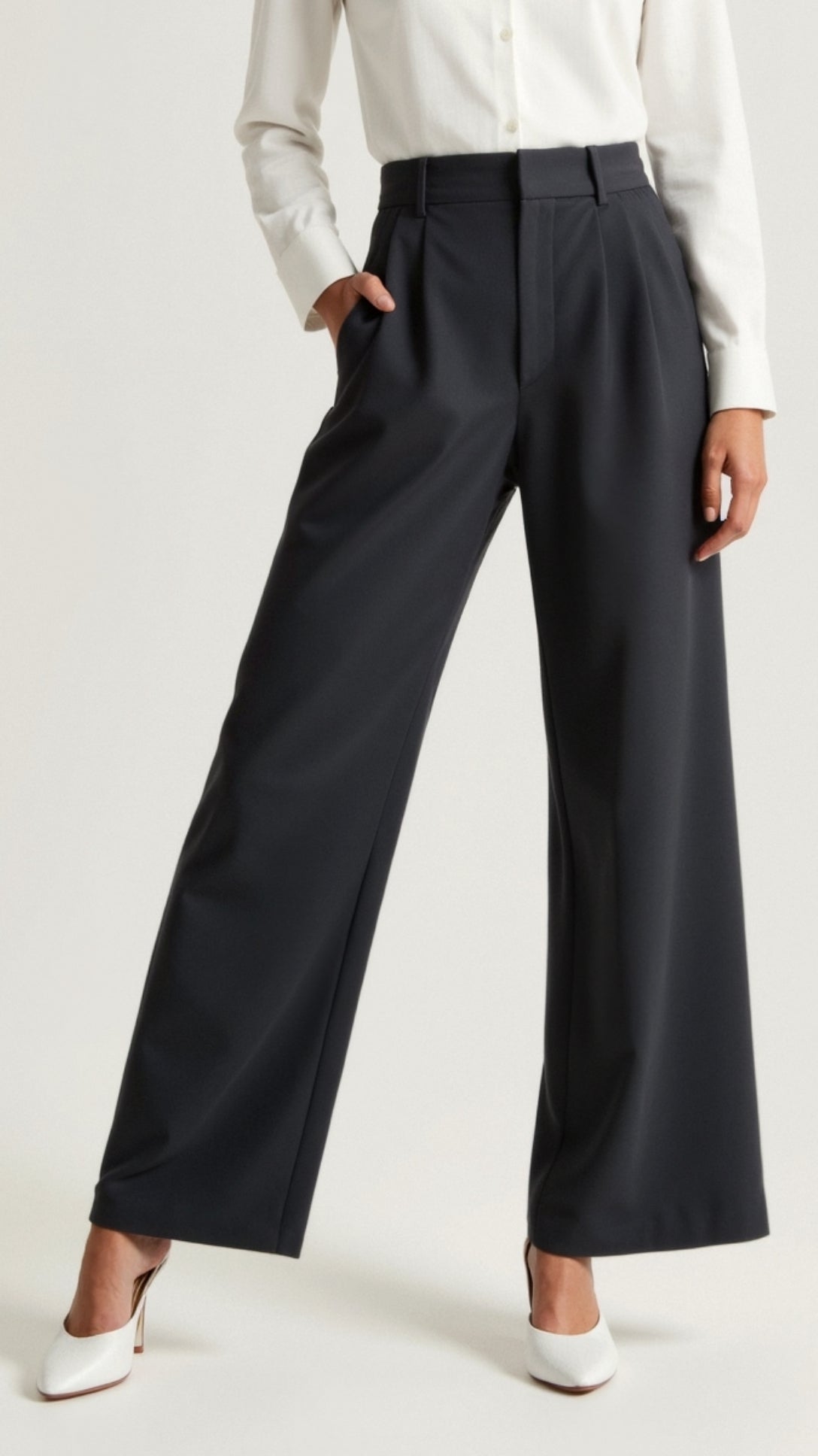 Greer | Women’s Spring High-Waist Wide-Leg Pants