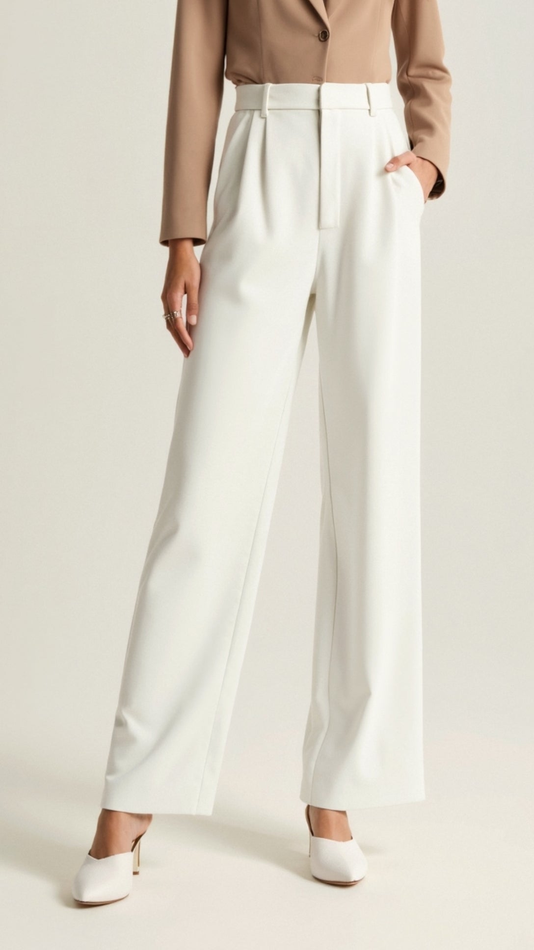 Greer | Women’s Spring High-Waist Wide-Leg Pants