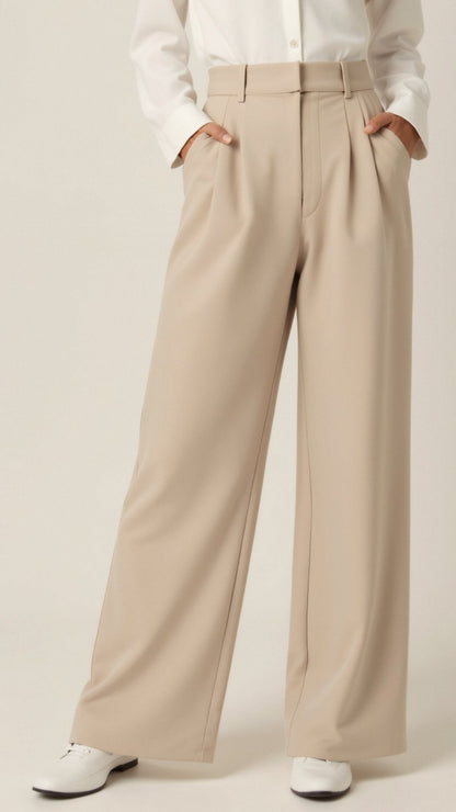 Greer | Women’s Spring High-Waist Wide-Leg Pants