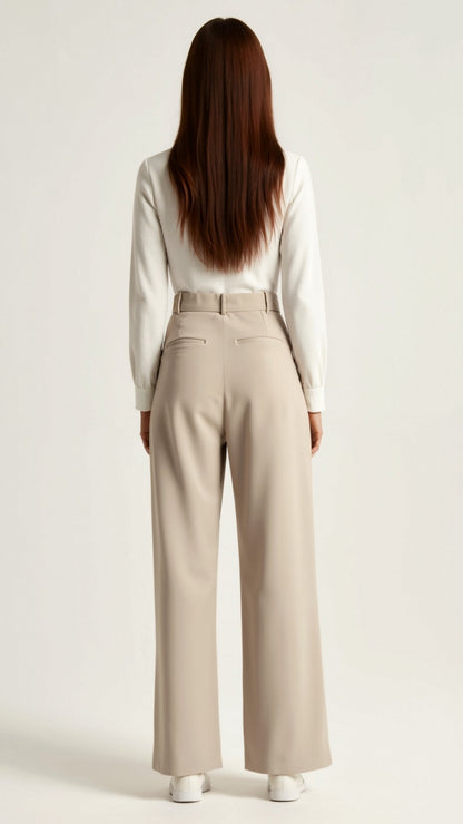 Greer | Women’s Spring High-Waist Wide-Leg Pants