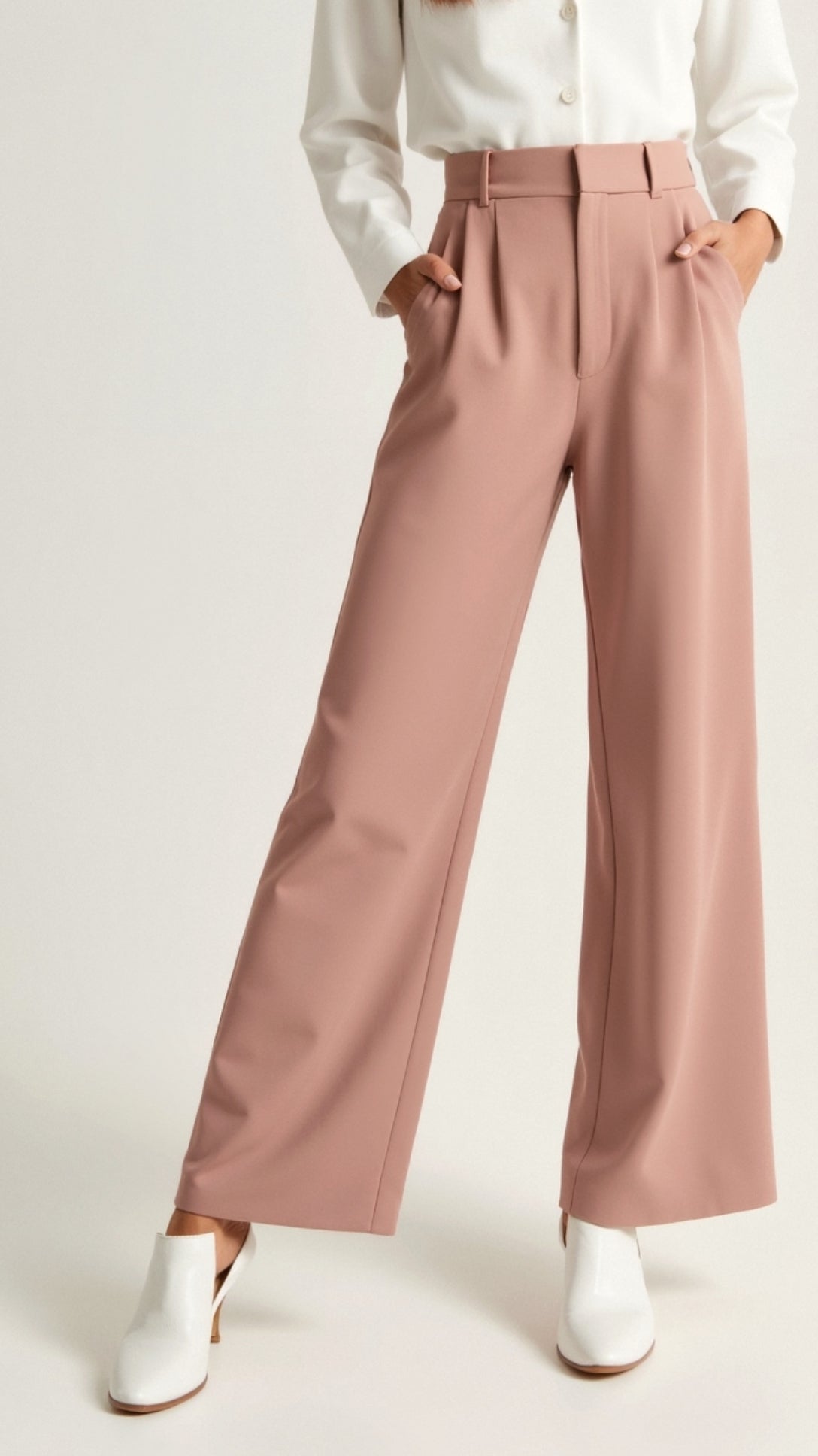 Greer | Women’s Spring High-Waist Wide-Leg Pants