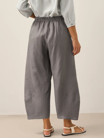 Greer | Women’s Linen Classic Ankle Pants