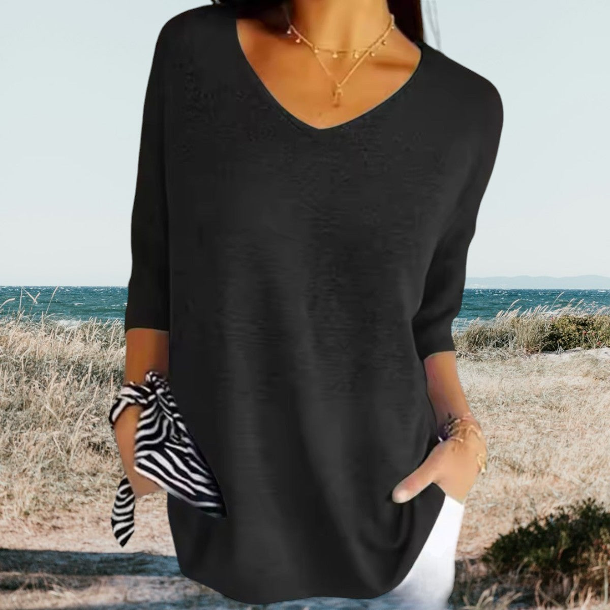 Blythe | Women’s V-Neck Summer Shirt