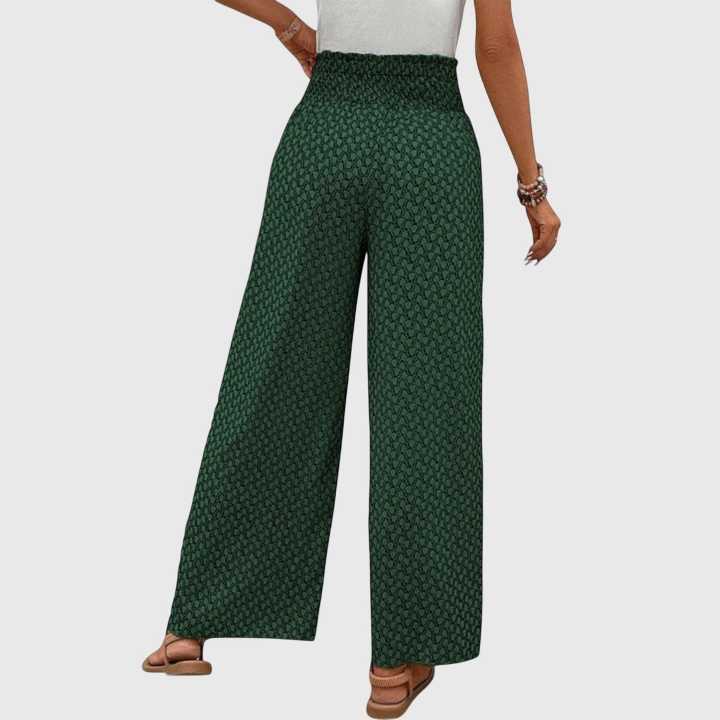 Brynn | Women’s Stylish Printed Palazzo Trousers