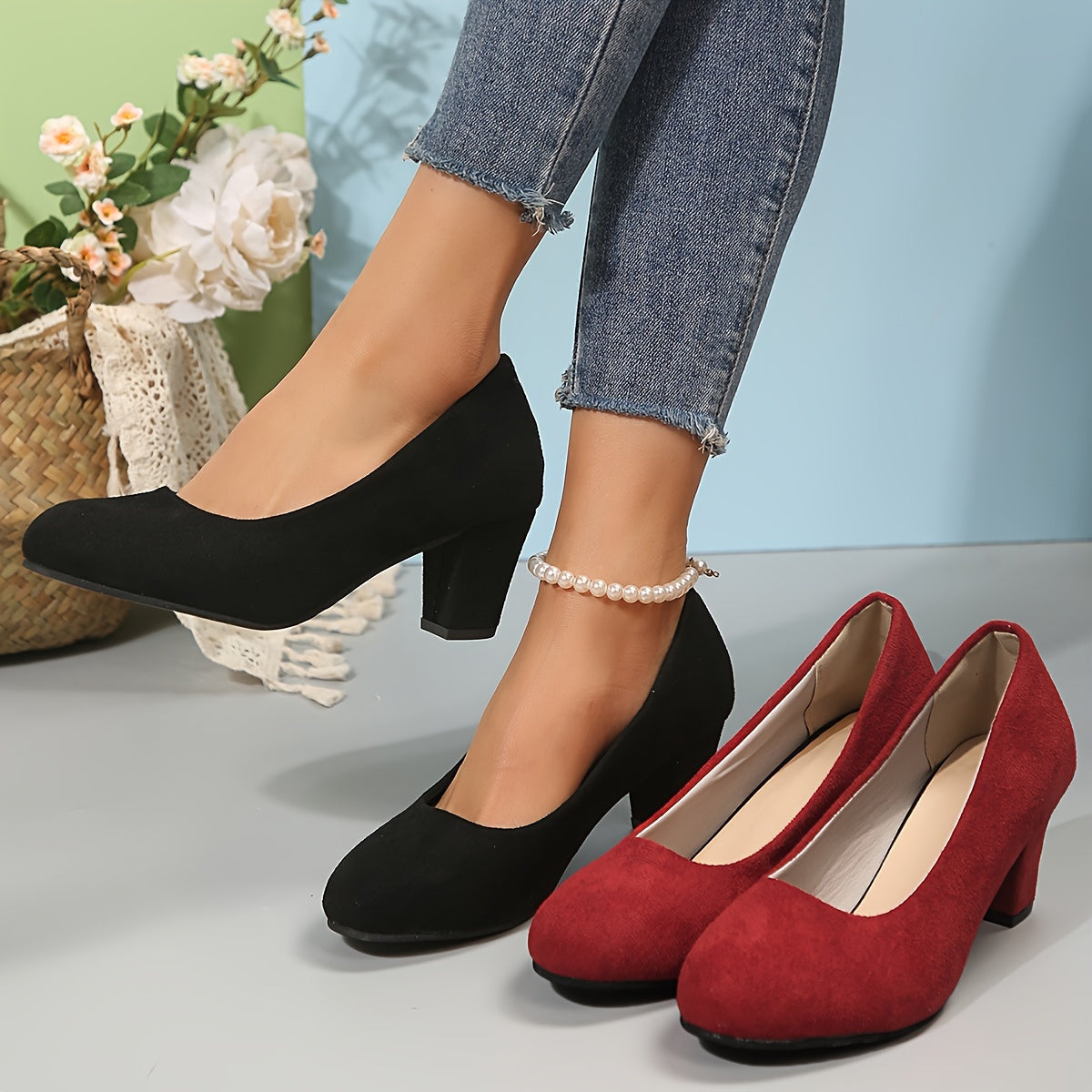 Blakely | Women’s Classic Block Heel Pumps