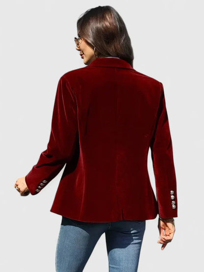 Araminta | Women’s Elegant Tailored Button Blazer