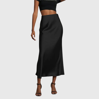 Whitney | Women’s Bias-Cut Midi Skirt