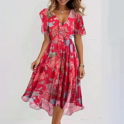 Paisley | Women’s Vibrant Midi Dress