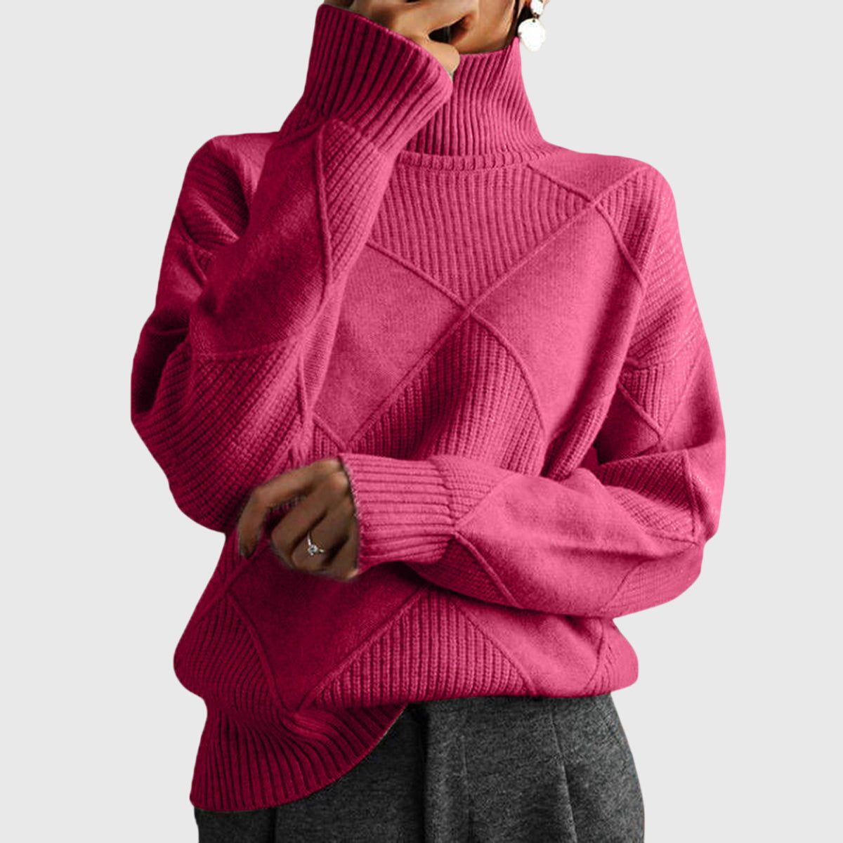 Ellery | Women’s Turtleneck Knit Sweater