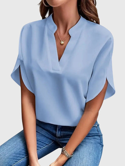 Madison | Women’s Soft Elegant V-Neck Blouse