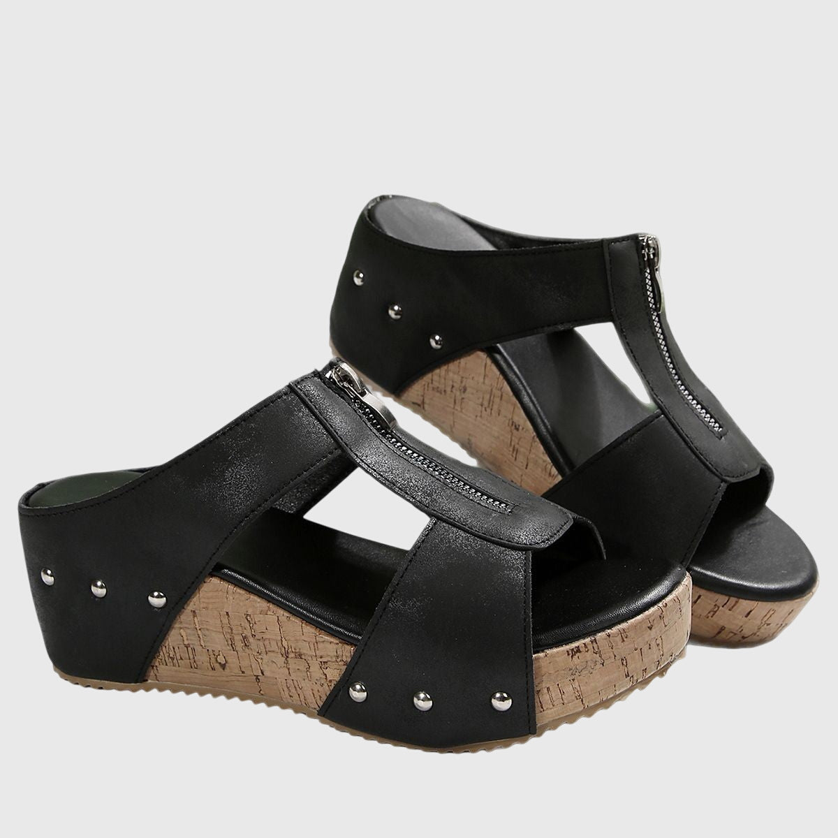Dahlia | Women’s Orthopedic Cutout Wedge Sandals