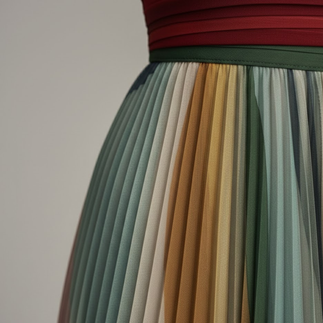 Nora | Women’s Strapless Pleated Maxi Dress