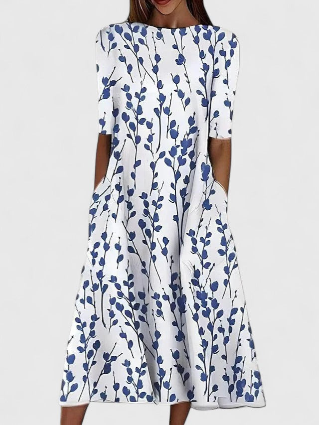 Cambria | Women’s Floral Midi Dress