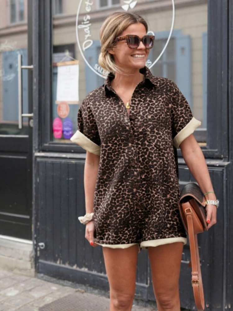 Calista | Women’s Animal Print Blouse