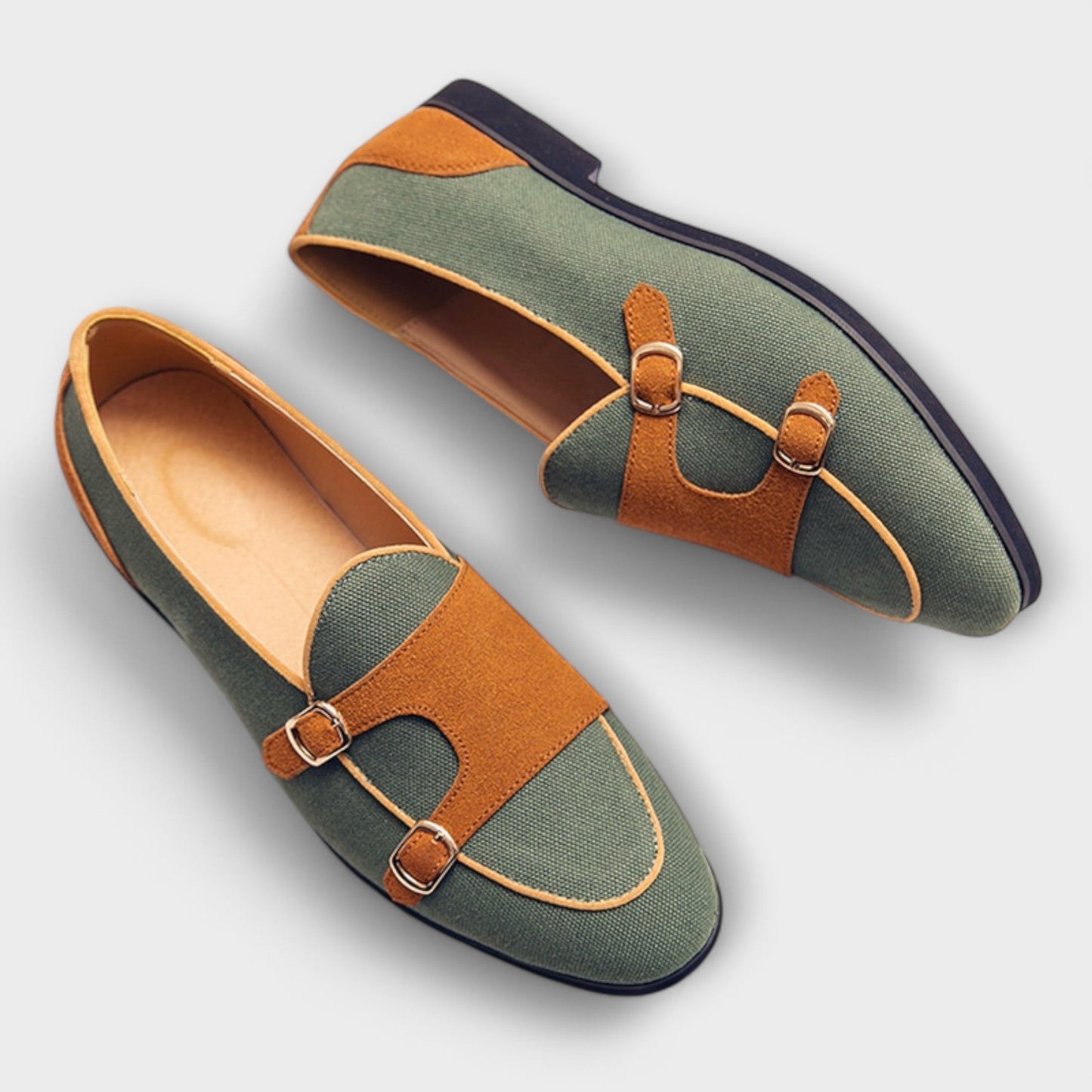 Ilonah | Women’s Soft Buckle Strap Comfort Flats