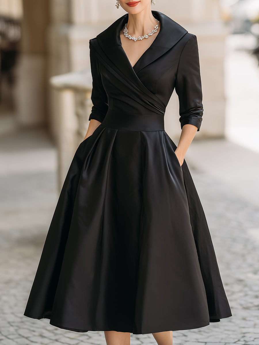 Emily | Women’s Spring Lightweight Wrap Midi Dress