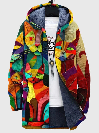 Teagan | Women’s Artistic Print Jacket