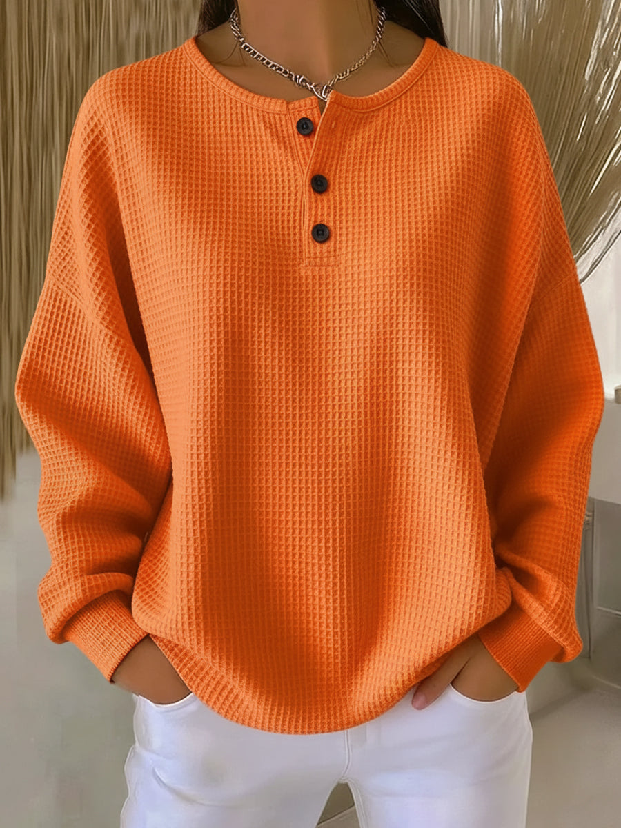 Peyton | Women’s Waffle Knit Sweater