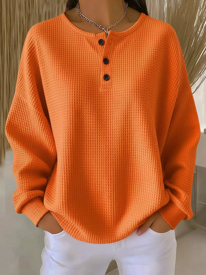 Peyton | Women’s Waffle Knit Sweater