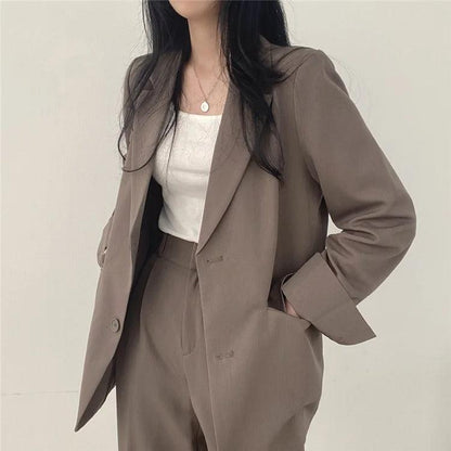 Maris | Women’s Tailored Suit Set with Long Blazer