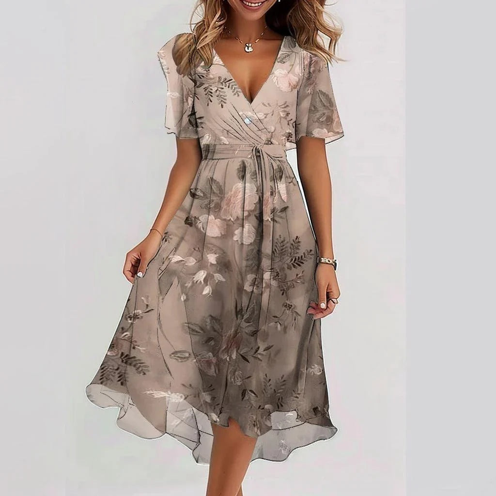Paisley | Women’s Vibrant Midi Dress