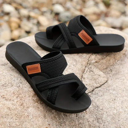 Keira | Women’s Summer Orthopedic Cross Strap Slide Sandals