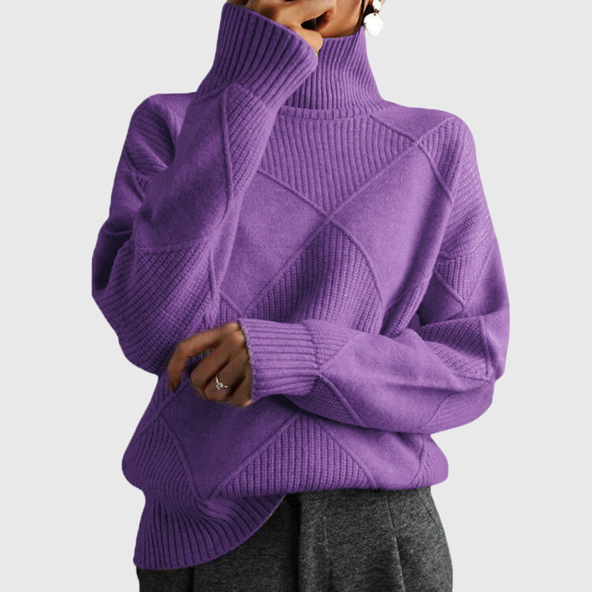Ellery | Women’s Turtleneck Knit Sweater