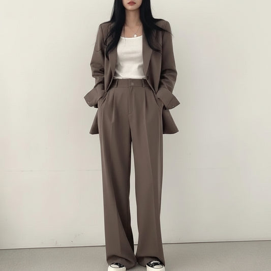 Maris | Women’s Tailored Suit Set with Long Blazer