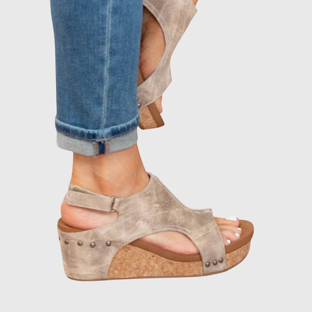 Marla | Women’s Orthopedic Cutout Wedge Sandals