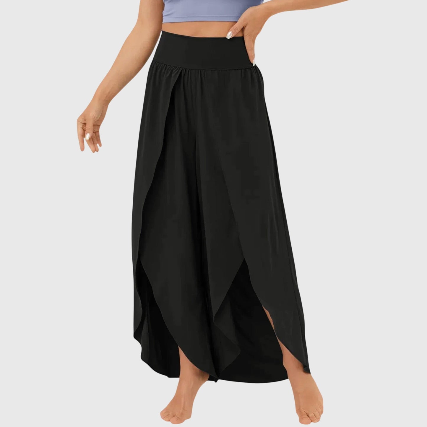 Brixton | Women’s Boho Wide Leg Split Hem Pants