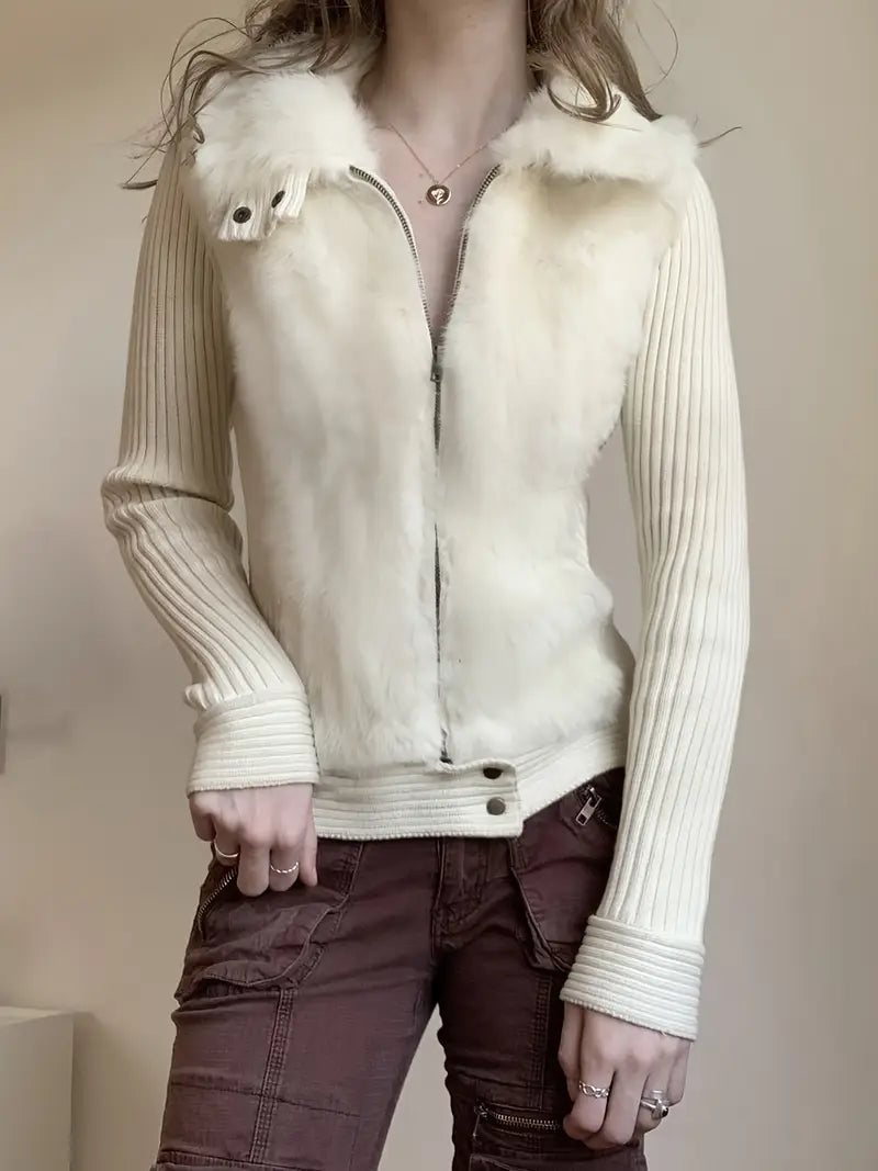 Nerissa | Women’s Collar Zip-Up Vest