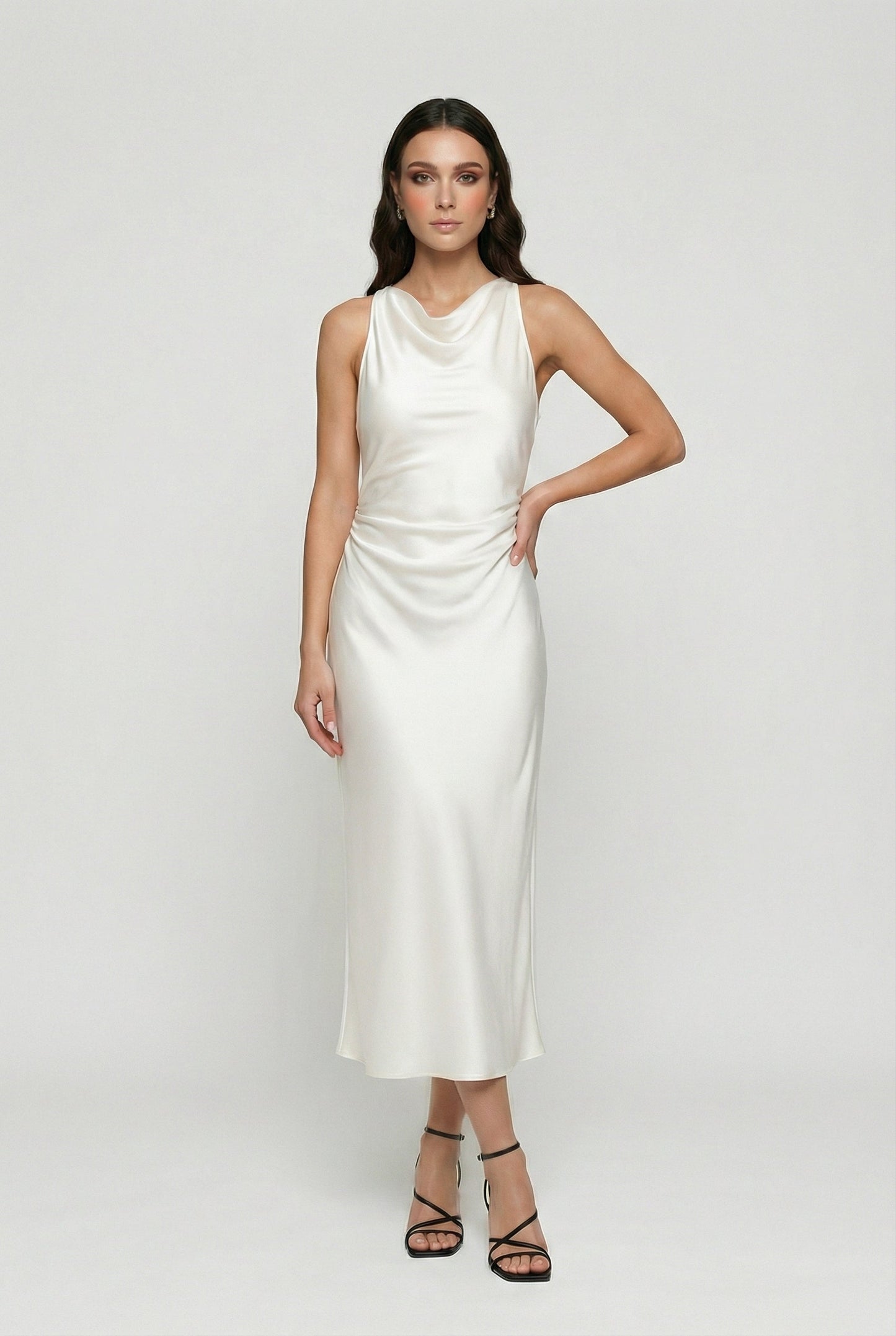 Emerson | Women’s Cut Cowl Midi Dress