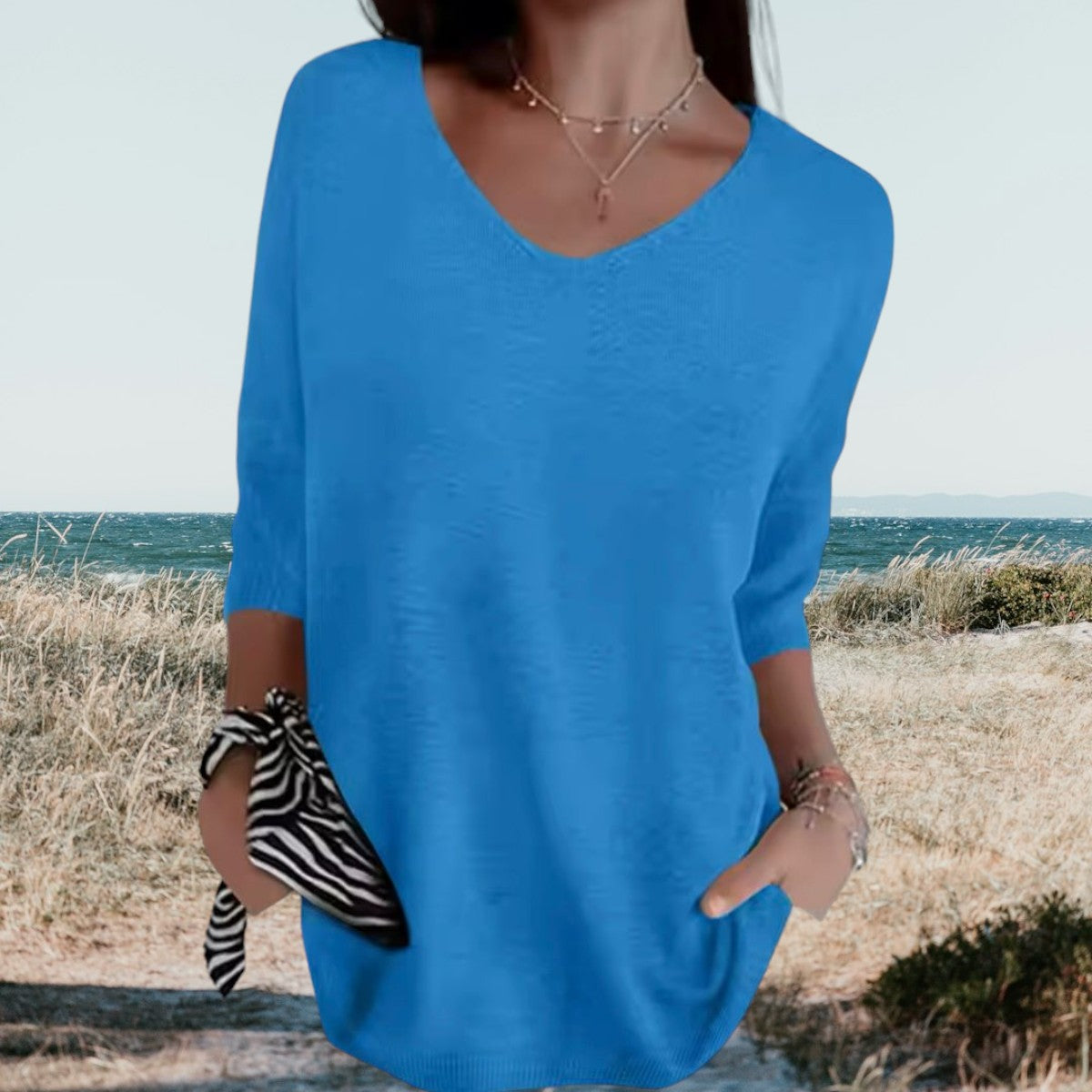Blythe | Women’s V-Neck Summer Shirt