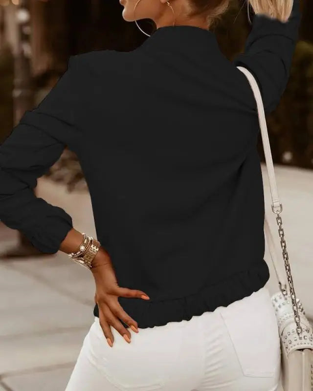 Bellamy | Women’s Zip-Up Bomber Jacket