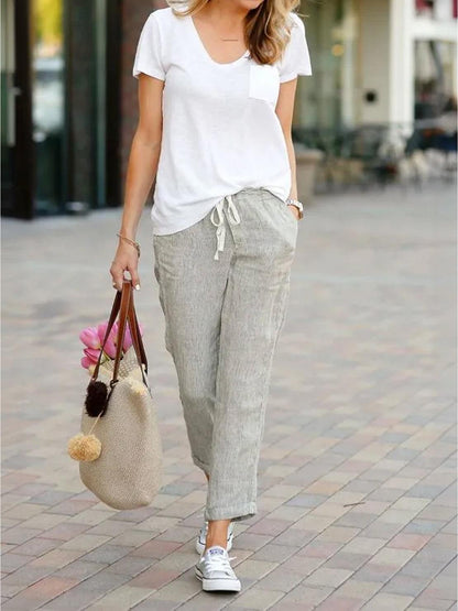 Ann | Women’s Slim Fit Drawstring Pants