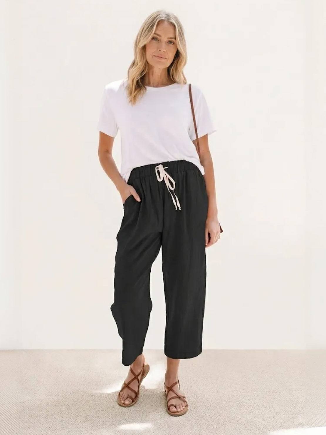 Ann | Women’s Slim Fit Drawstring Pants