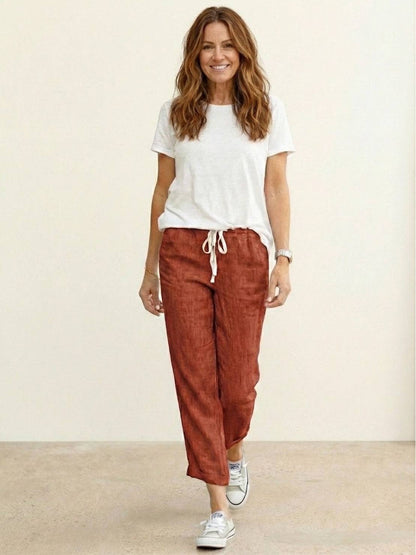 Ann | Women’s Slim Fit Drawstring Pants