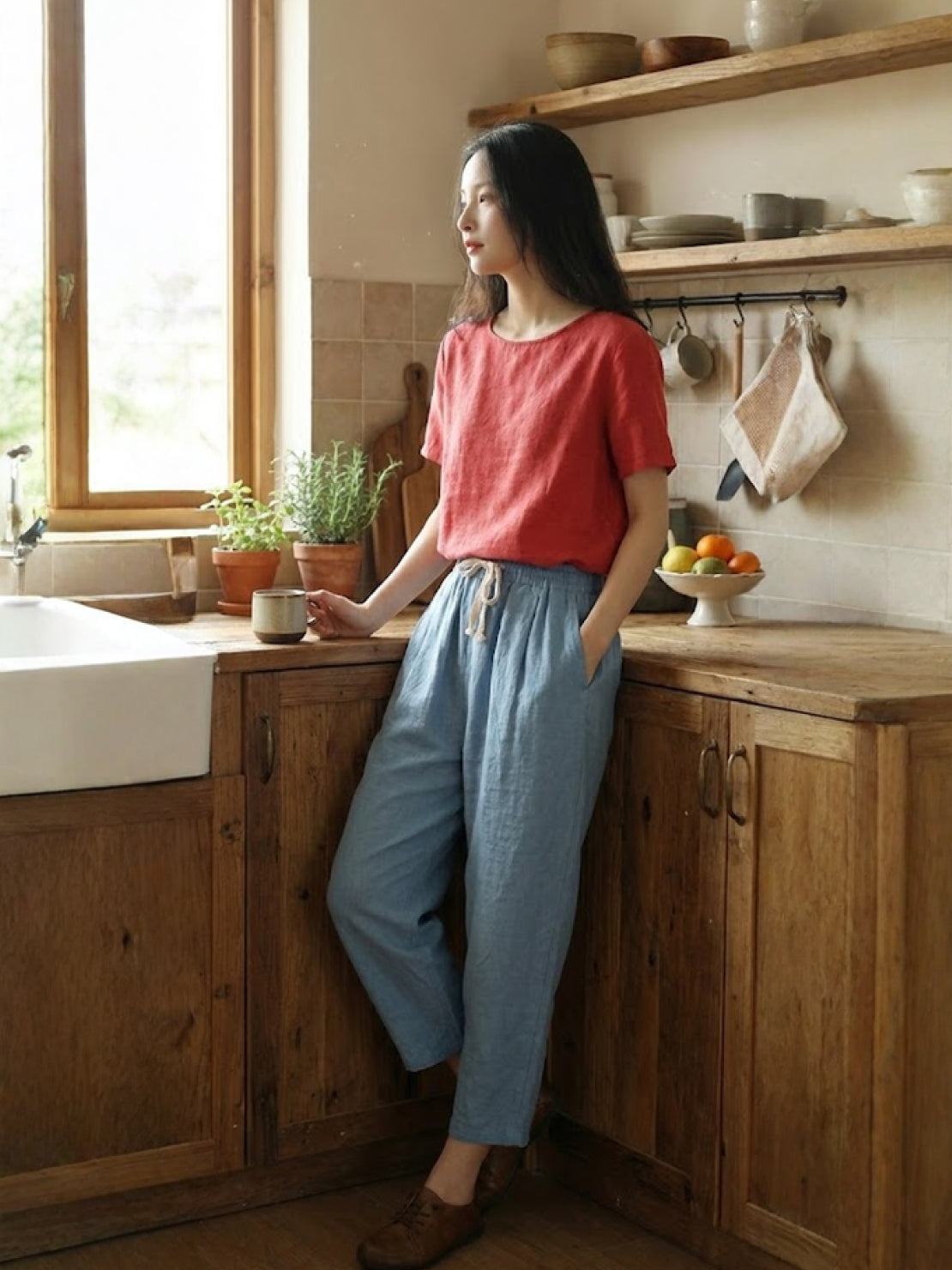 Ann | Women’s Slim Fit Drawstring Pants