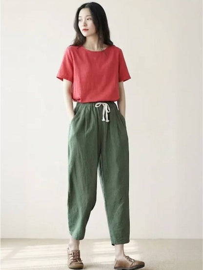 Ann | Women’s Slim Fit Drawstring Pants