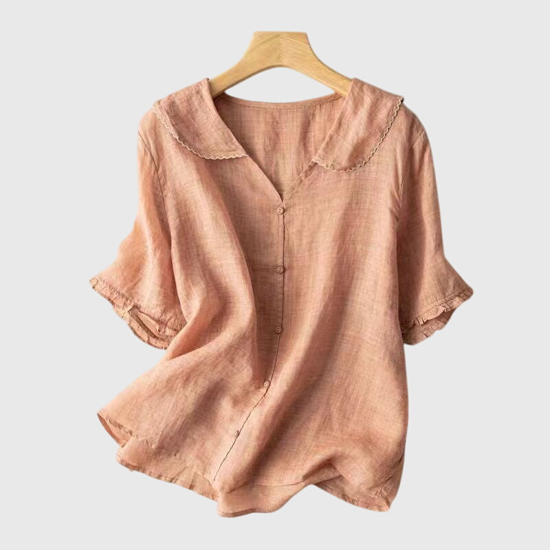 Elowena | Women’s Short Sleeve Blouse