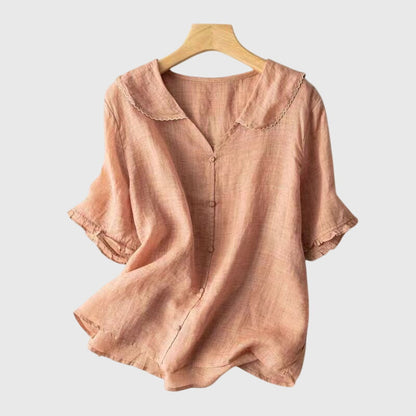 Elowena | Women’s Short Sleeve Blouse