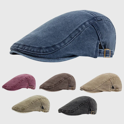 Dale | Women’s Classic Washed Cotton Beret Cap