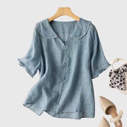 Elowena | Women’s Short Sleeve Blouse
