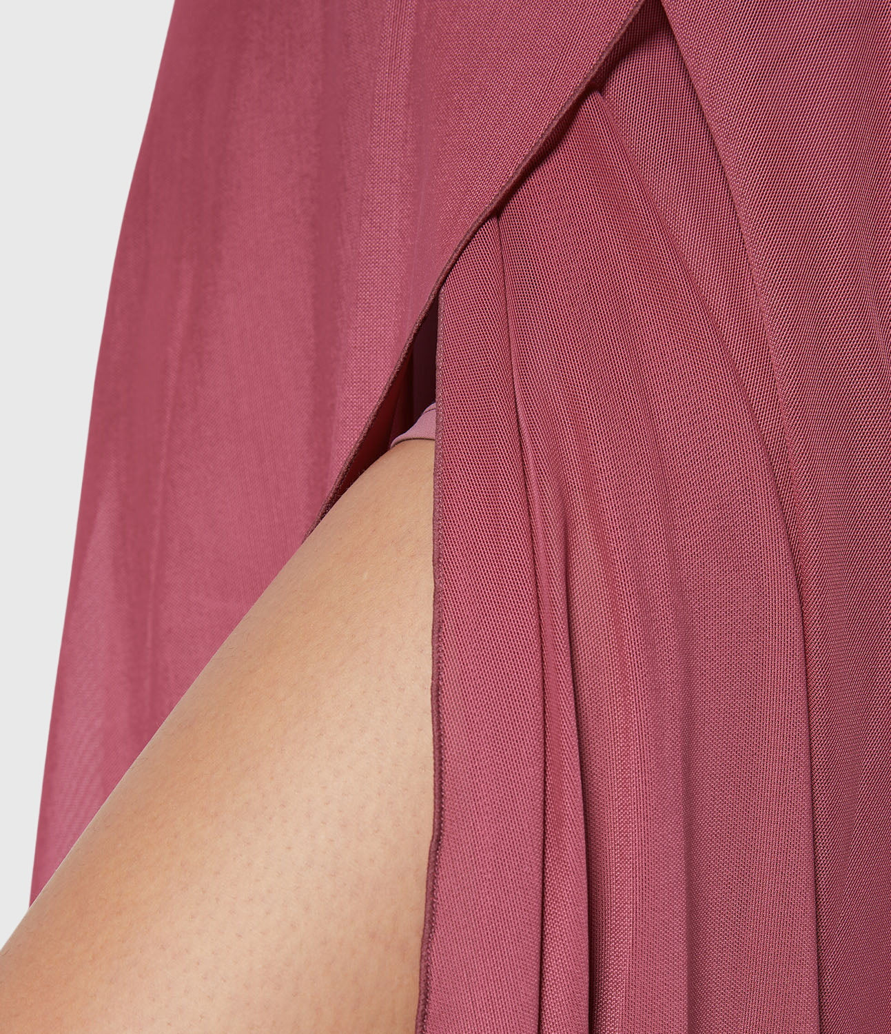 Cleo | Women’s Elegant Flowing Chiffon Midi Skirt