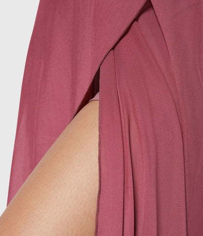 Cleo | Women’s Elegant Flowing Chiffon Midi Skirt